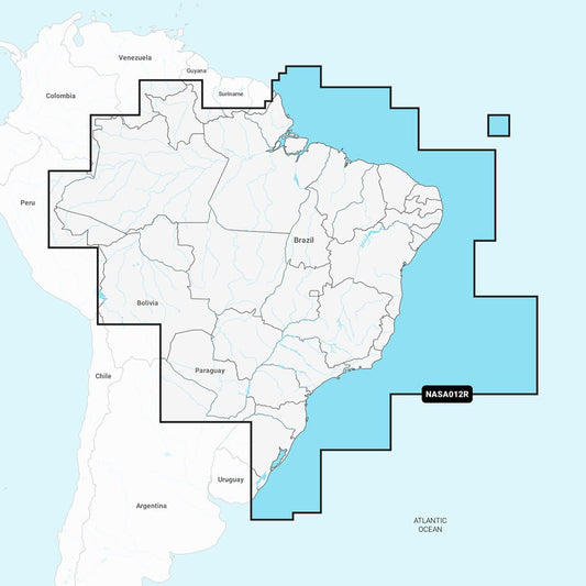 Navionics NASA012R - Brazil - Navionics+ - Marine Parts OnlyCartographyNavionics