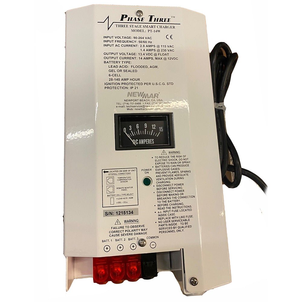 Newmar PT - 14W Battery Charger - Marine Parts OnlyAutomotive/RVNewmar Power
