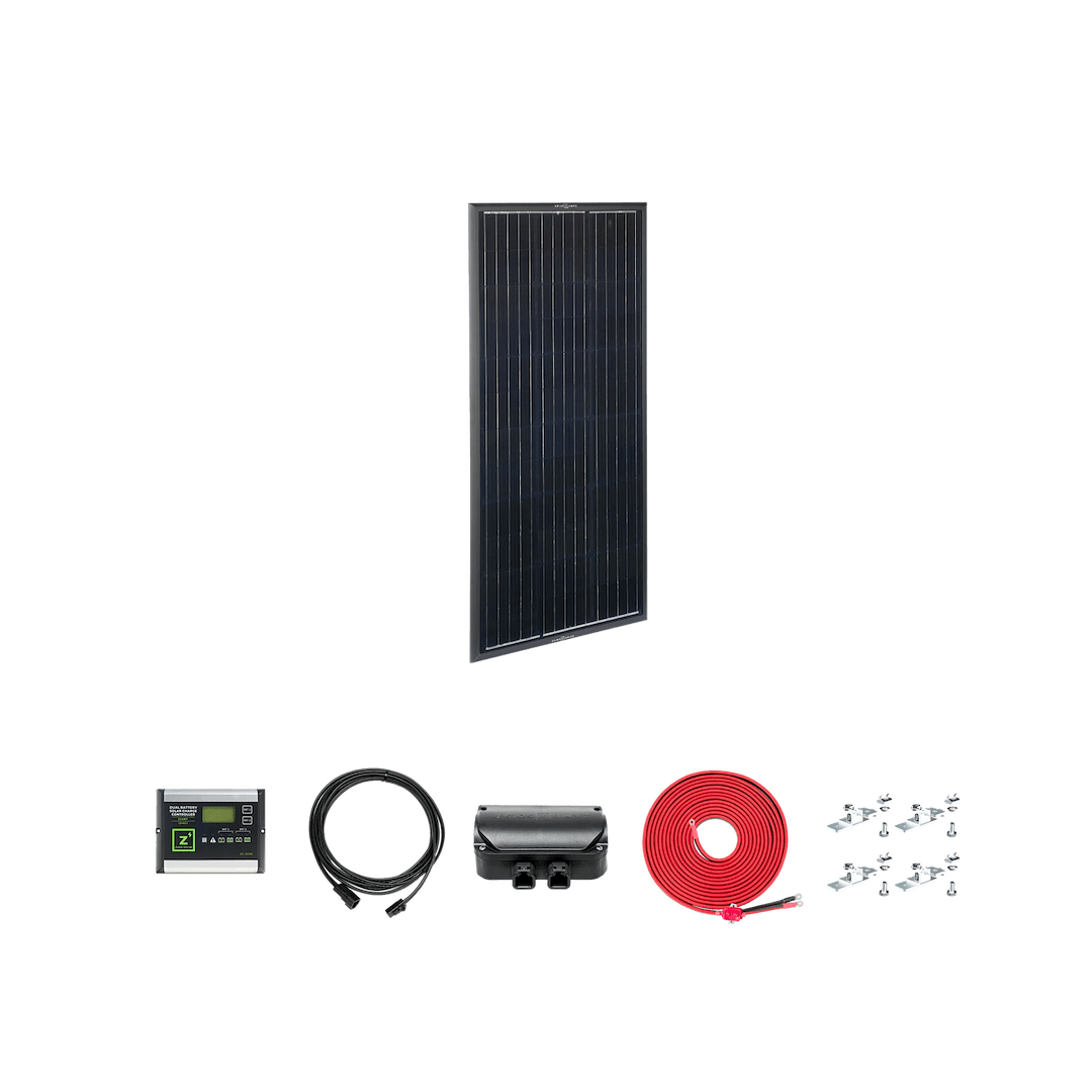 OBSIDIAN SERIES 100 WATT DELUXE KI - Marine Parts OnlyZAMP SOLAR