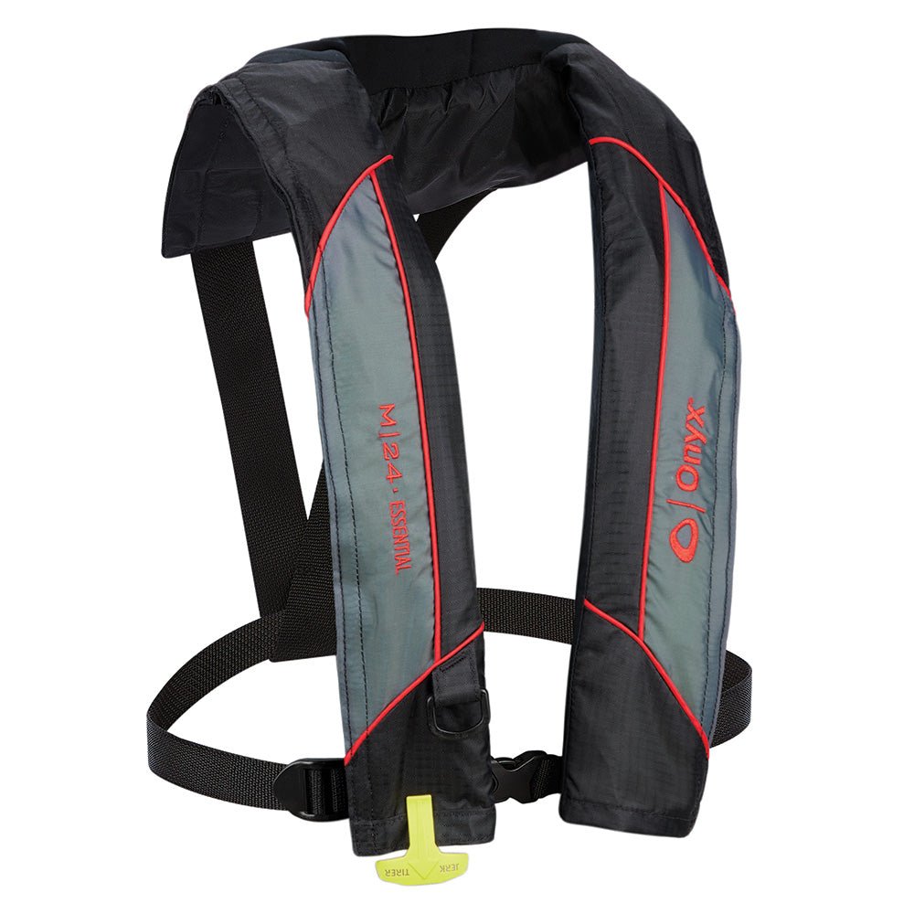Onyx M - 24 Essential Manual Inflatable Life Jacket - Red - Adult Universal - Marine Parts OnlyPaddlesportsOnyx Outdoor