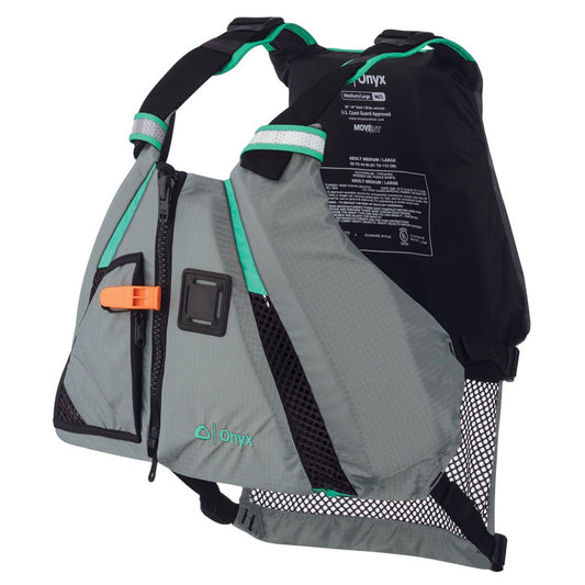 Onyx MoveVent Dynamic Paddle Sports Life Vest - M/L - Aqua - Marine Parts OnlyPaddlesportsOnyx Outdoor