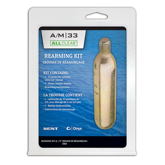 Onyx Rearming Kit f/33 Gram A/M All Clear Vests - Marine Parts OnlyMarine SafetyOnyx Outdoor