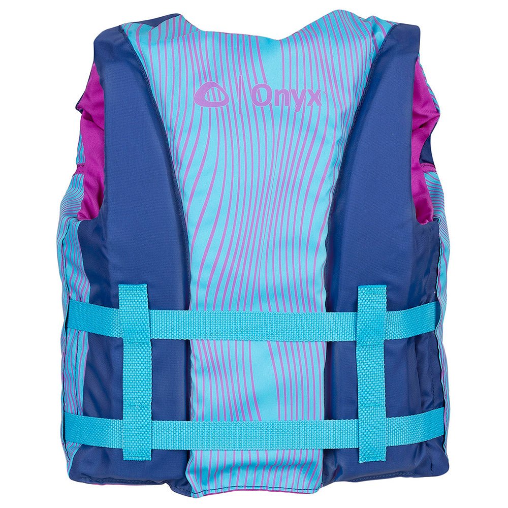 Onyx Shoal All Adventure Youth Paddle &amp; Water Sports Life Jacket - Blue - Marine Parts OnlyMarine SafetyOnyx Outdoor