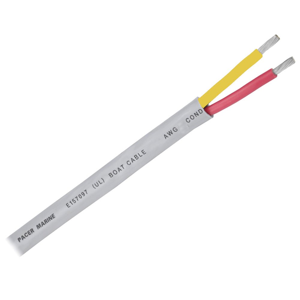 Pacer 10/2 AWG Round Safety Duplex Cable - Red/Yellow - 500&39; - Marine Parts OnlyElectricalPacer Group