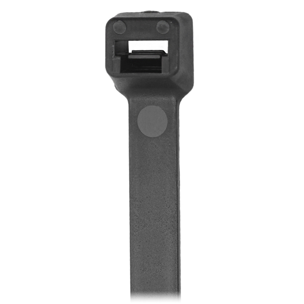 Pacer 11" Cable Tie - Black - 50lb Tensile Strength - 3" Bundle Diameter - 100 Piece Bag - Marine Parts OnlyElectricalPacer Group