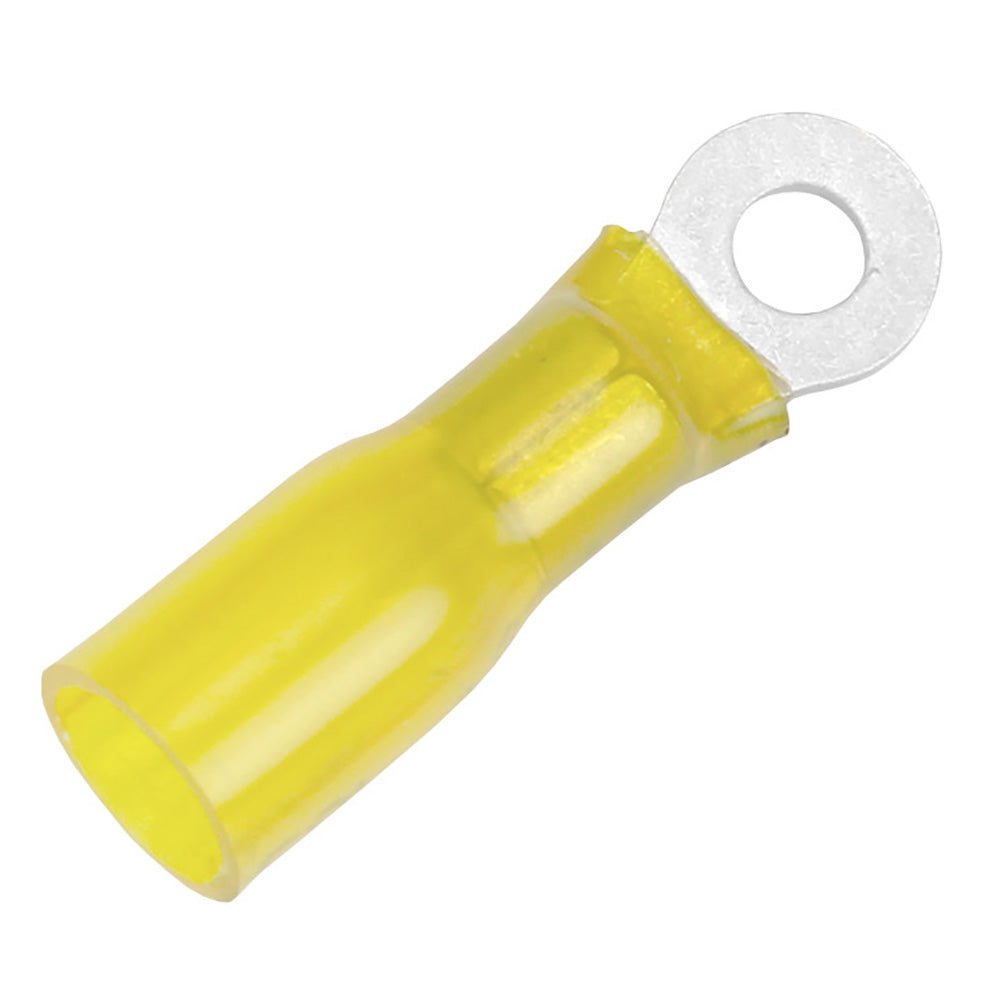 Pacer 12 - 10 AWG Heat Shrink Ring Terminal - 10 Stud Size - 25 Pack - Marine Parts OnlyElectricalPacer Group