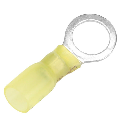 Pacer 12 - 10 AWG Heat Shrink Ring Terminal - 3/8" Stud Size - 25 Pack - Marine Parts OnlyElectricalPacer Group
