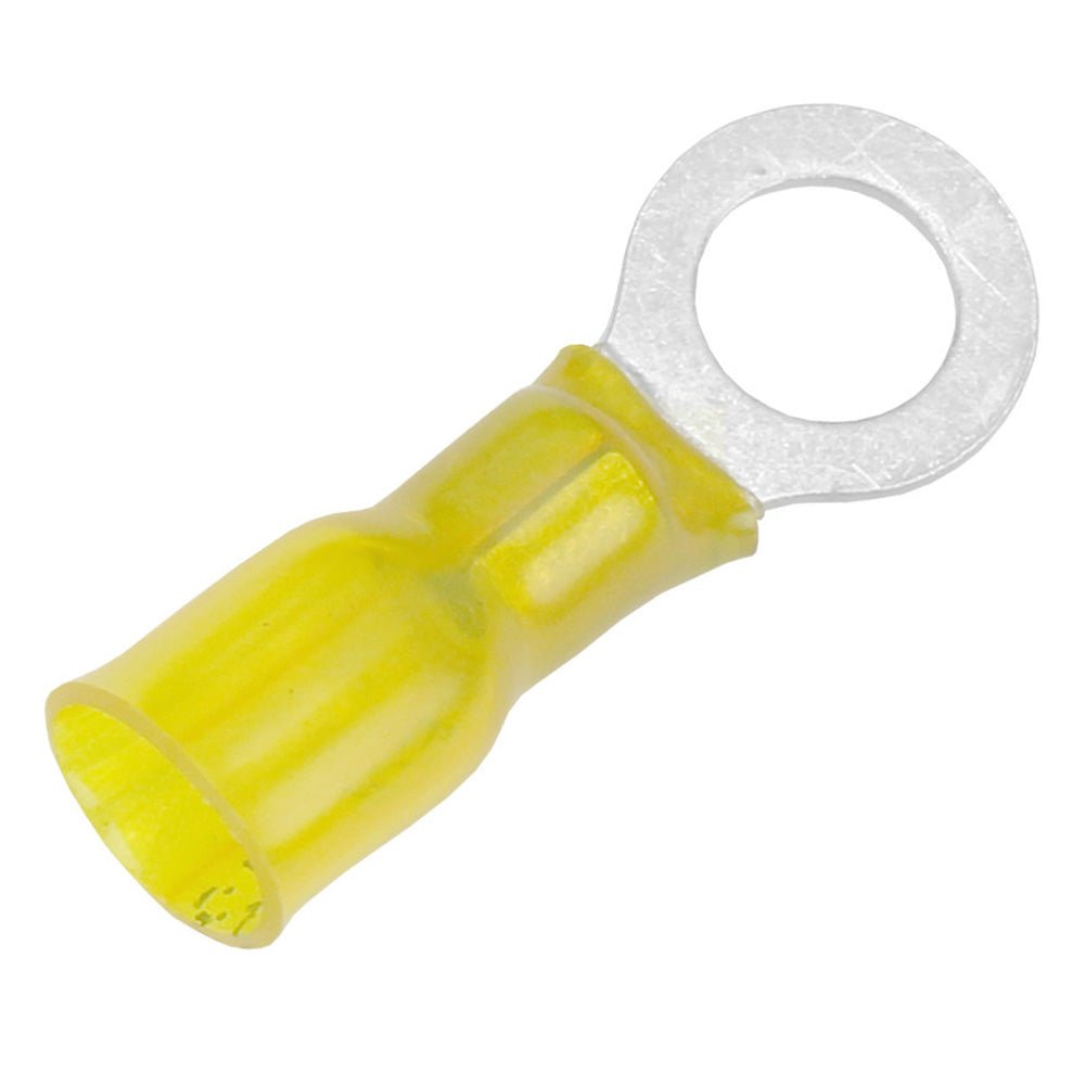Pacer 12 - 10 AWG Heat Shrink Ring Terminal - 5/16" Stud Size - 100 Pack - Marine Parts OnlyElectricalPacer Group