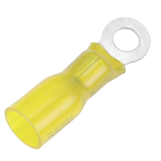 Pacer 12 - 10 AWG Heat Shrink Ring Terminal - 8 Stud Size - 3 Pack - Marine Parts OnlyElectricalPacer Group