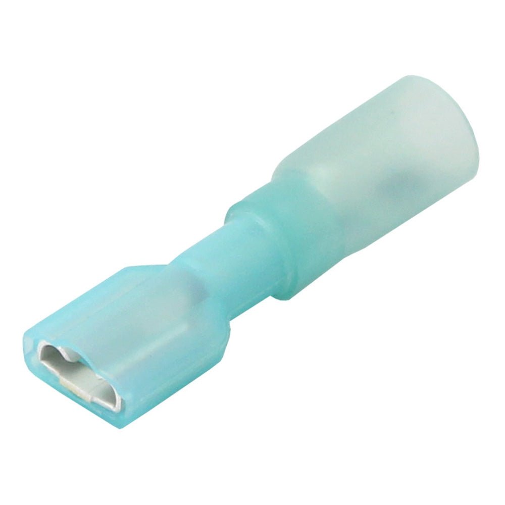 Pacer 16 - 14 AWG Heat Shrink Female Disconnect - 100 Pack - Marine Parts OnlyElectricalPacer Group