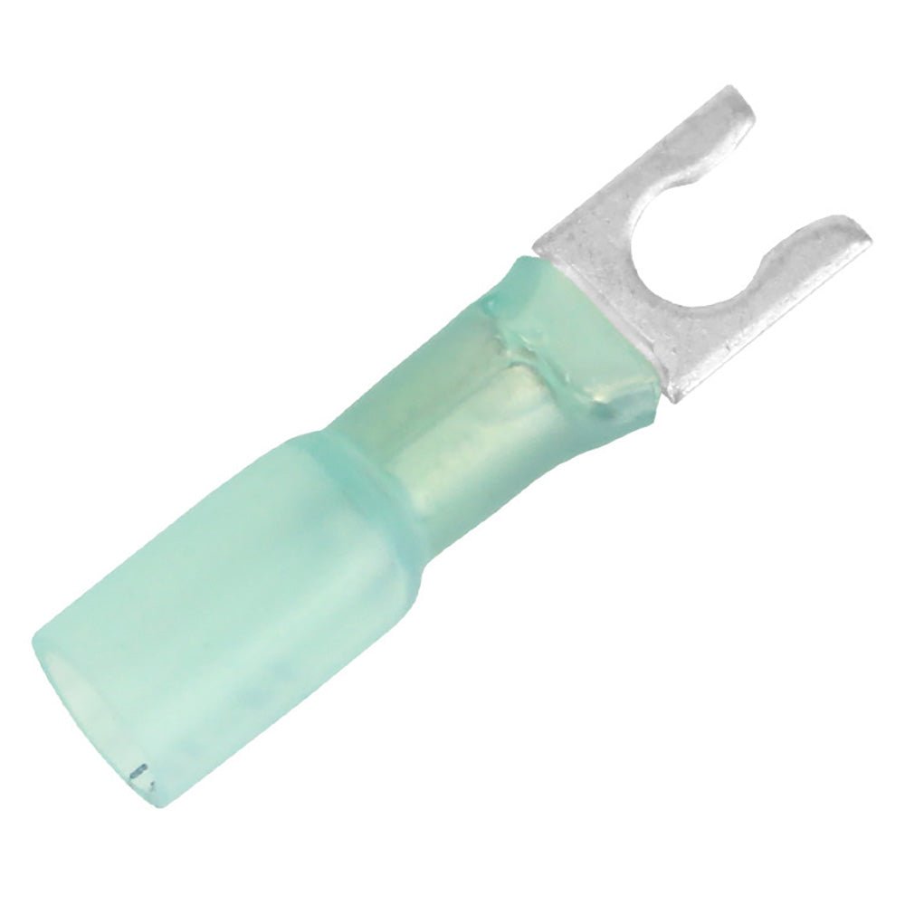 Pacer 16 - 14 AWG Heat Shrink Spade Terminal - 8 Stud Size - 100 Pack - Marine Parts OnlyElectricalPacer Group