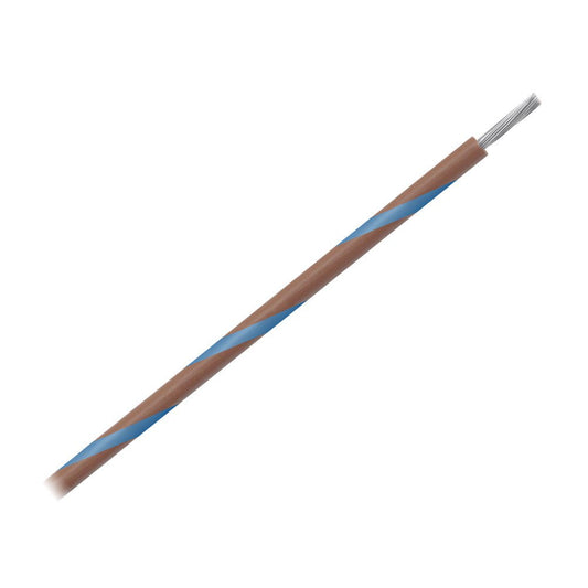 Pacer 16 AWG Gauge Striped Marine Wire 500' Spool - Brown w/Blue Stripe - Marine Parts OnlyElectricalPacer Group