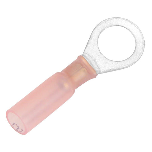 Pacer 22 - 18 AWG Heat Shrink Ring Terminal - 5/16" Stud Size - 100 Pack - Marine Parts OnlyElectricalPacer Group