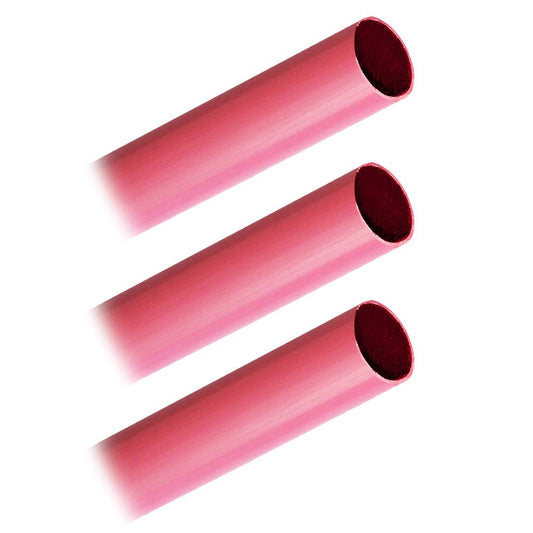 Pacer Battery Cable Heavy Wall Heat Shrink Tubing - 3/4" x 12" - Red (3 - Pieces) - Marine Parts OnlyElectricalPacer Group