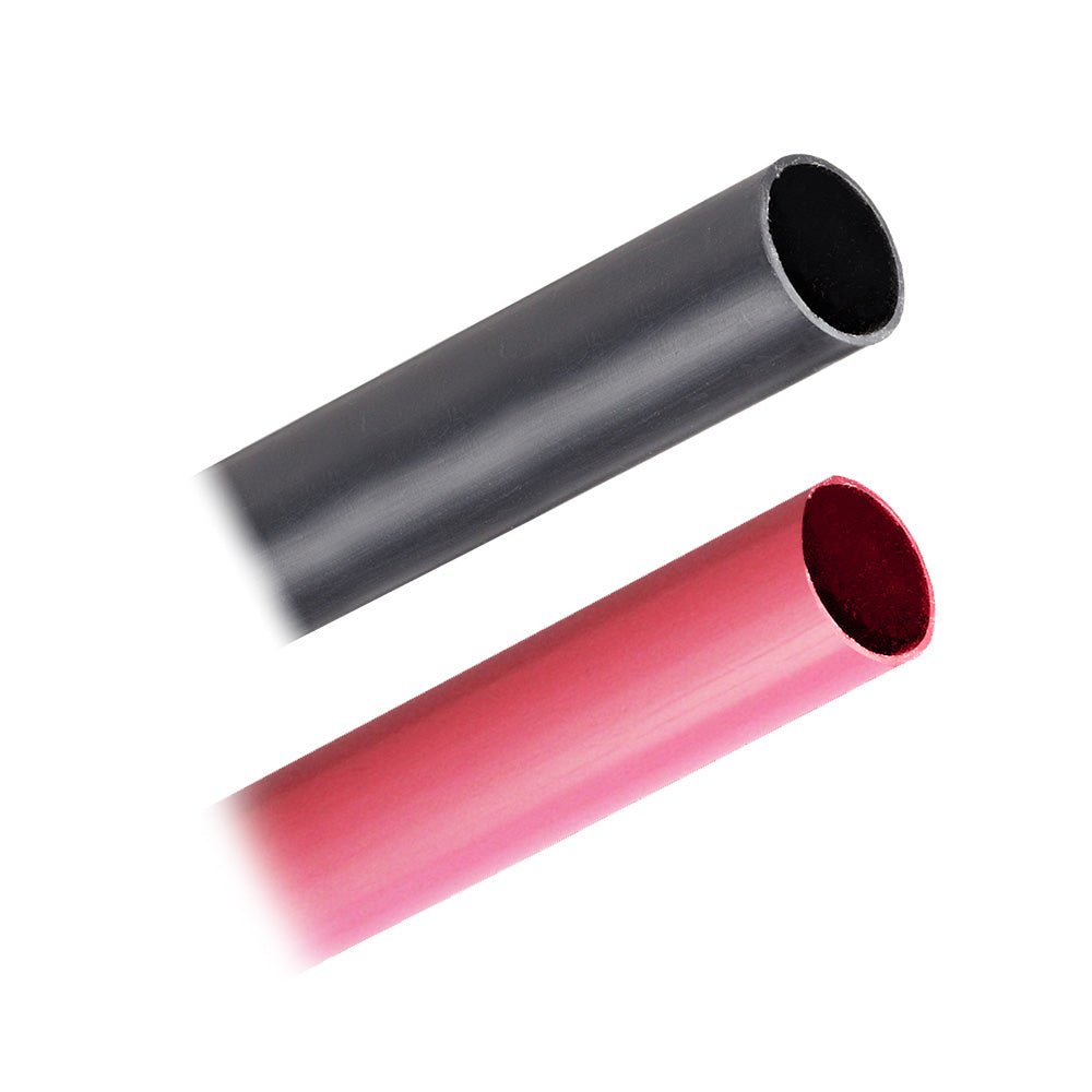 Pacer Battery Cable Heavy Wall Heat Shrink Tubing - 3/4" x 3" - Black/Red (2 - Pieces Combo Pack) - Marine Parts OnlyElectricalPacer Group
