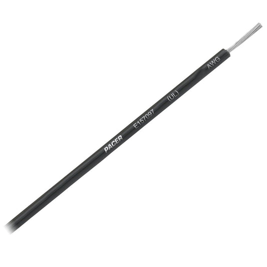 Pacer Black 16 AWG Primary Wire - 25&39; - Marine Parts OnlyElectricalPacer Group