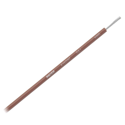 Pacer Brown 14 AWG Primary Wire - 25&39; - Marine Parts OnlyElectricalPacer Group
