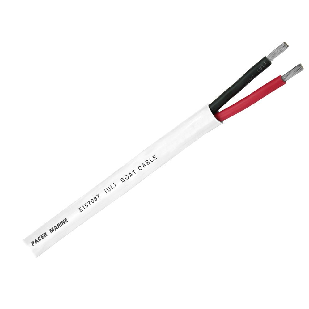 Pacer Duplex 2 Conductor Cable - 100' - 16/2 AWG - Round Cable - Red, Black - Marine Parts OnlyElectricalPacer Group