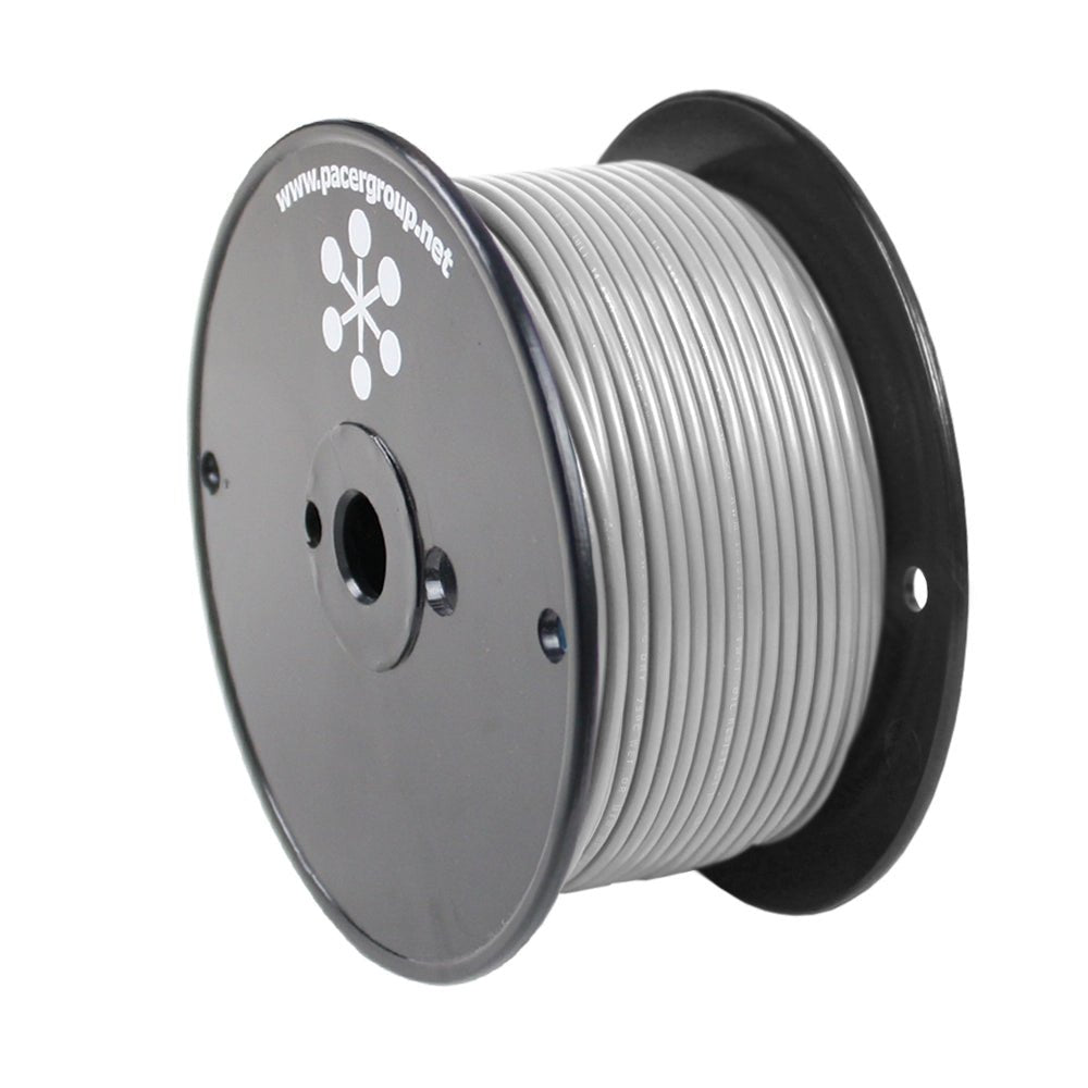Pacer Grey 10 AWG Primary Wire - 250&39; - Marine Parts OnlyElectricalPacer Group