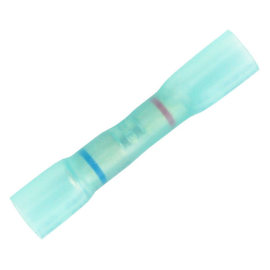 Pacer Step - Down Butt Splices w/Blue Heat Shrink - 22 - 18 AWG to 16 - 14 AWG - 100 Pack - Marine Parts OnlyElectricalPacer Group