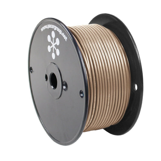 Pacer Tan 14 AWG Primary Wire - 250&39; - Marine Parts OnlyElectricalPacer Group