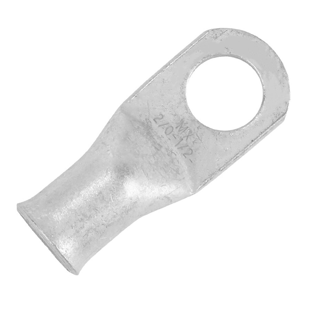 Pacer Tinned Lug 2/0 AWG - 1/2" Stud Size - 10 Pack - Marine Parts OnlyElectricalPacer Group
