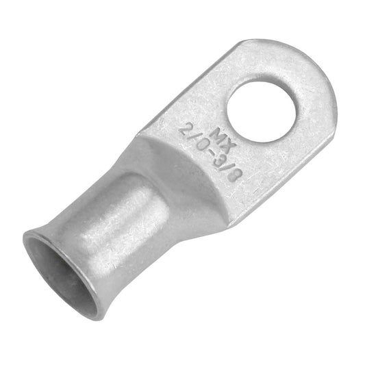 Pacer Tinned Lug 2/0 AWG - 3/8" Stud Size - 10 Pack - Marine Parts OnlyElectricalPacer Group