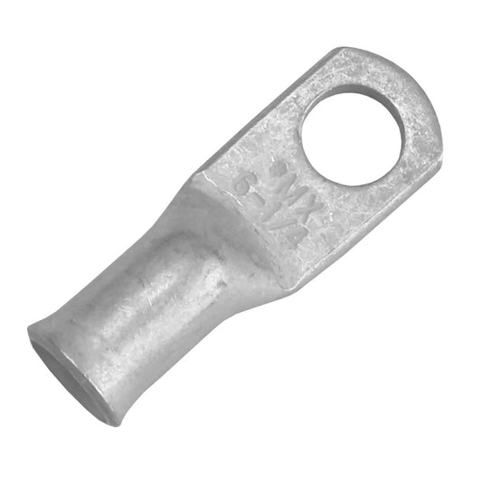 Pacer Tinned Lug 6 AWG - 1/4" Stud Size - 10 Pack - Marine Parts OnlyElectricalPacer Group