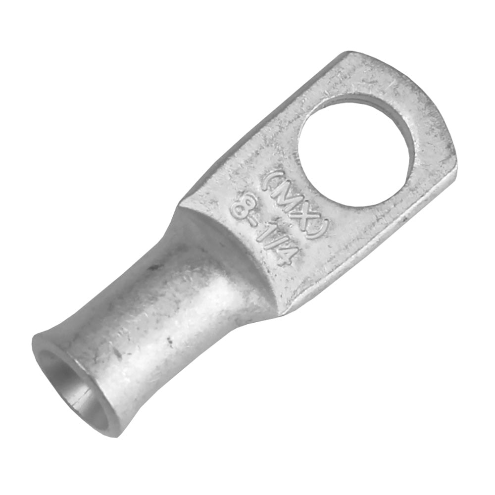 Pacer Tinned Lug 8 AWG - 1/4" Stud Size - 10 Pack - Marine Parts OnlyElectricalPacer Group