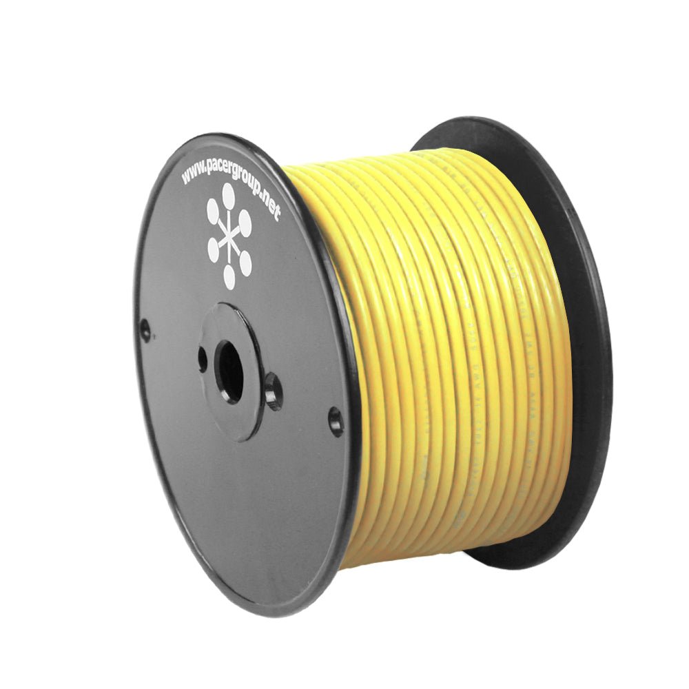 Pacer Yellow 12 AWG Primary Wire - 100&39; - Marine Parts OnlyElectricalPacer Group