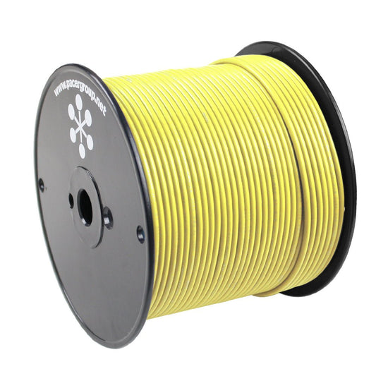 Pacer Yellow 18 AWG Primary Wire - 500&39; - Marine Parts OnlyElectricalPacer Group
