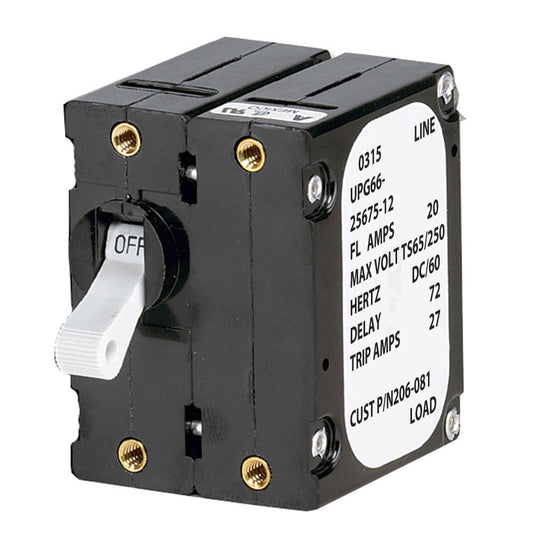 Paneltronics 'A' Frame Magnetic Circuit Breaker - 5 Amps - Double Pole - Marine Parts OnlyElectricalPaneltronics