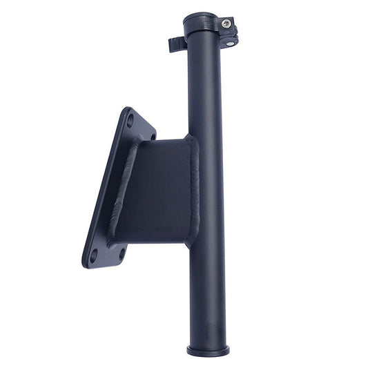 Panther 2.5" Set Back Transom Mount Bracket - Black - Powder Coat - Marine Parts OnlyAnchoring & DockingPanther Products