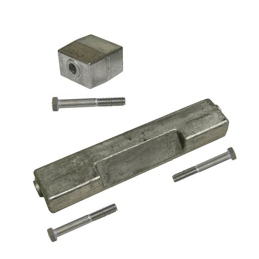 Performance Metals Bombardier Johnson/Evinrude 90 - 225HP 1991 &amp; Later Complete Anode Kit - Aluminum - Marine Parts OnlyBoat OutfittingPerformance Metals