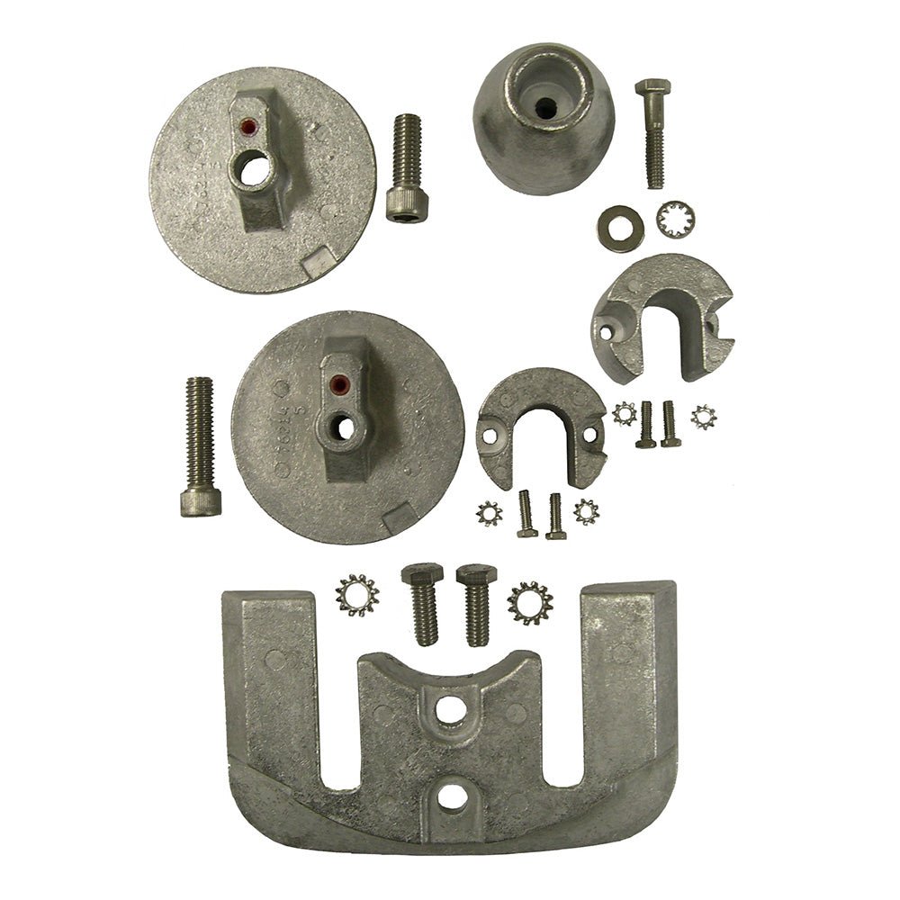 Performance Metals Mercruiser Bravo 3 (2004 &amp; Later) Complete Anode Kit - Aluminum - Marine Parts OnlyBoat OutfittingPerformance Metals