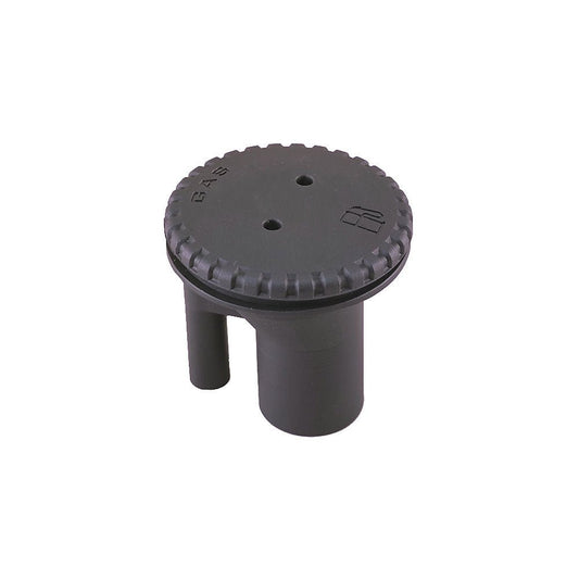 Perko 0543 Vented Fill f/1 - 1/2" Hose - Straight Neck - Gas - Black - Marine Parts OnlyMarine Plumbing & VentilationPerko