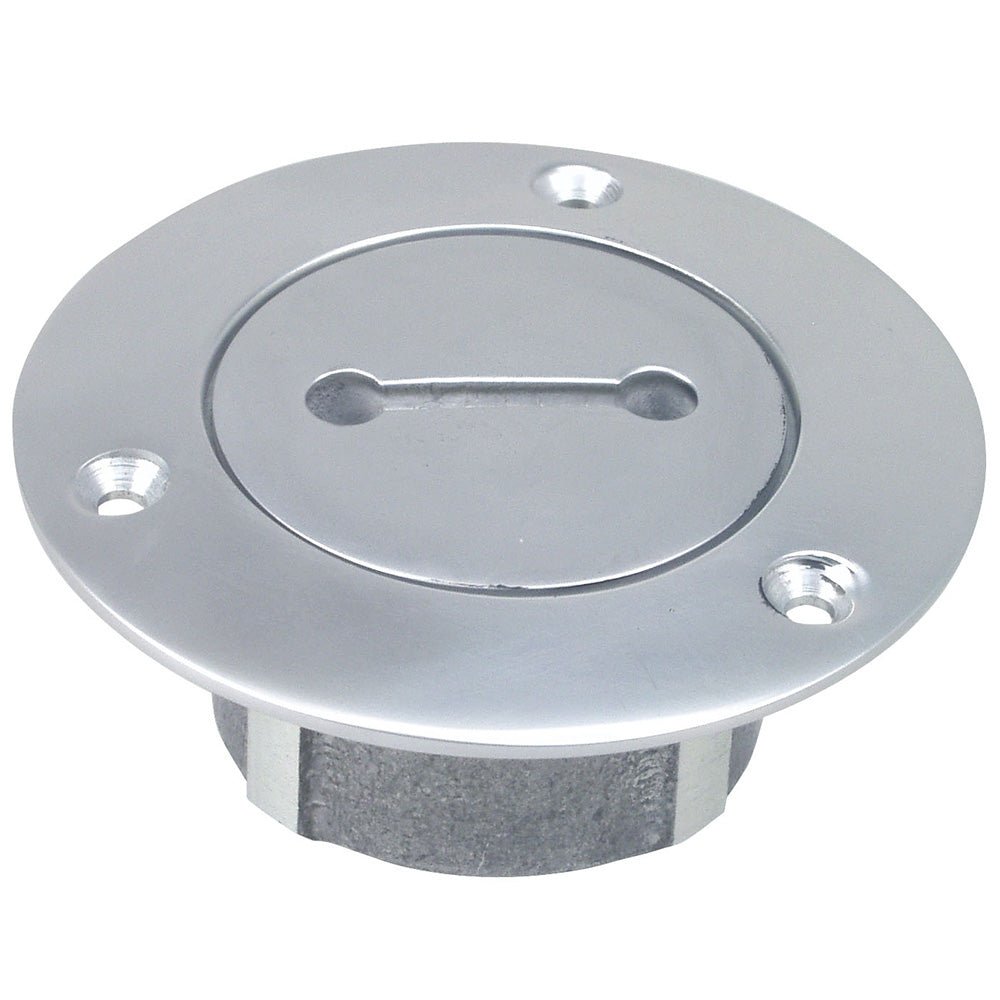 Perko 1" Chrome Unmarked Pipe Deck Plate - Marine Parts OnlyMarine HardwarePerko