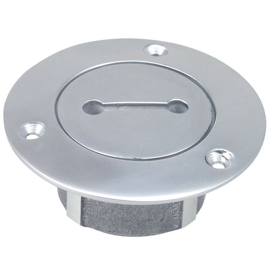 Perko 1" Chrome Unmarked Pipe Deck Plate - Marine Parts OnlyMarine HardwarePerko