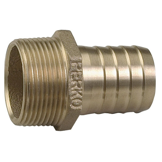 Perko 3/4" Pipe to Hose Adapter Straight Bronze MADE IN THE USA - Marine Parts OnlyMarine Plumbing & VentilationPerko