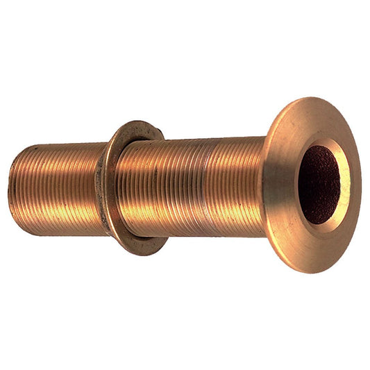 Perko 3/4" Thru - Hull Fitting w/Pipe Thread Bronze Extra Long - Max Hull 5" Thick - Marine Parts OnlyMarine Plumbing & VentilationPerko