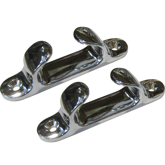 Perko 4" Straight Chock - Chrome Plated Zinc - Marine Parts OnlyMarine HardwarePerko