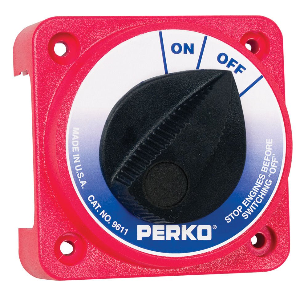 Perko 9611DP Compact Medium Duty Main Battery Disconnect Switch - Marine Parts OnlyElectricalPerko