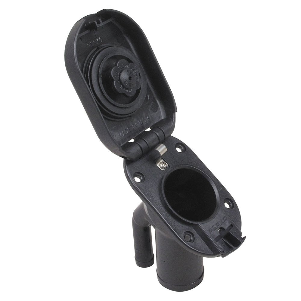 Perko Combination Vented Gas Fill/Tank f/1 - 1/2" Hose - 35&deg; Angled Neck - Marine Parts OnlyBoat OutfittingPerko