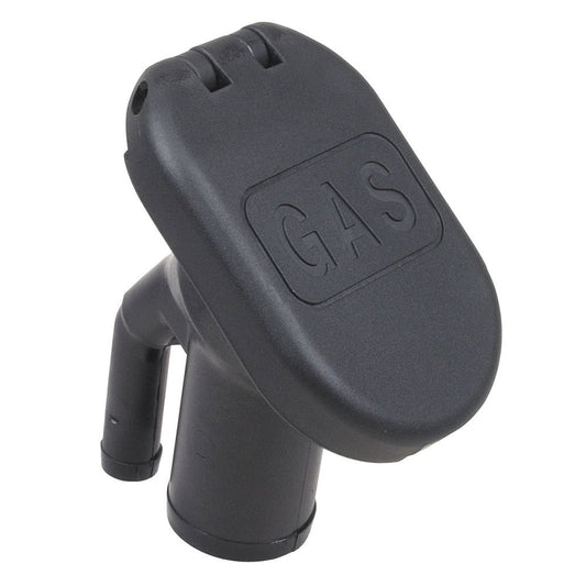Perko Combination Vented Gas Fill/Tank f/1 - 1/2" Hose - 35&deg; Angled Neck - Marine Parts OnlyBoat OutfittingPerko