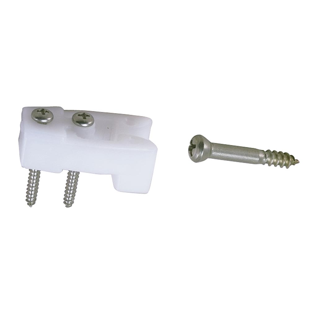 Perko Door Catches - White Nylon/Stainless - Pair - Marine Parts OnlyMarine HardwarePerko