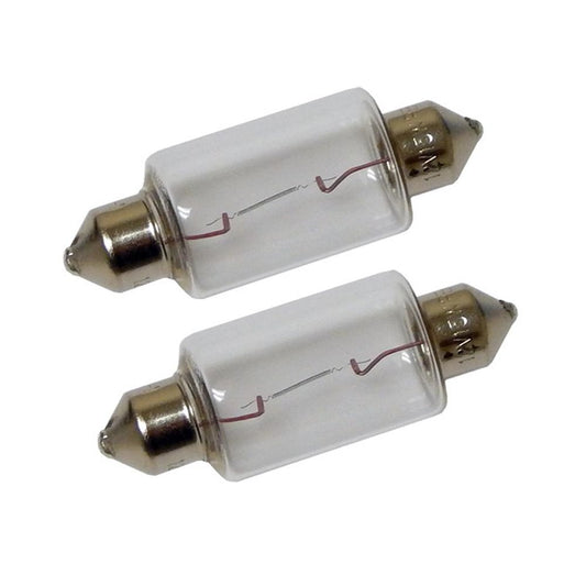 Perko Double Ended Festoon Bulbs - 12V, 15W, .97A - Pair - Marine Parts OnlyLightingPerko