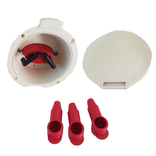 Perko Dual Battery Selector Switch - Cup Mount - Marine Parts OnlyElectricalPerko