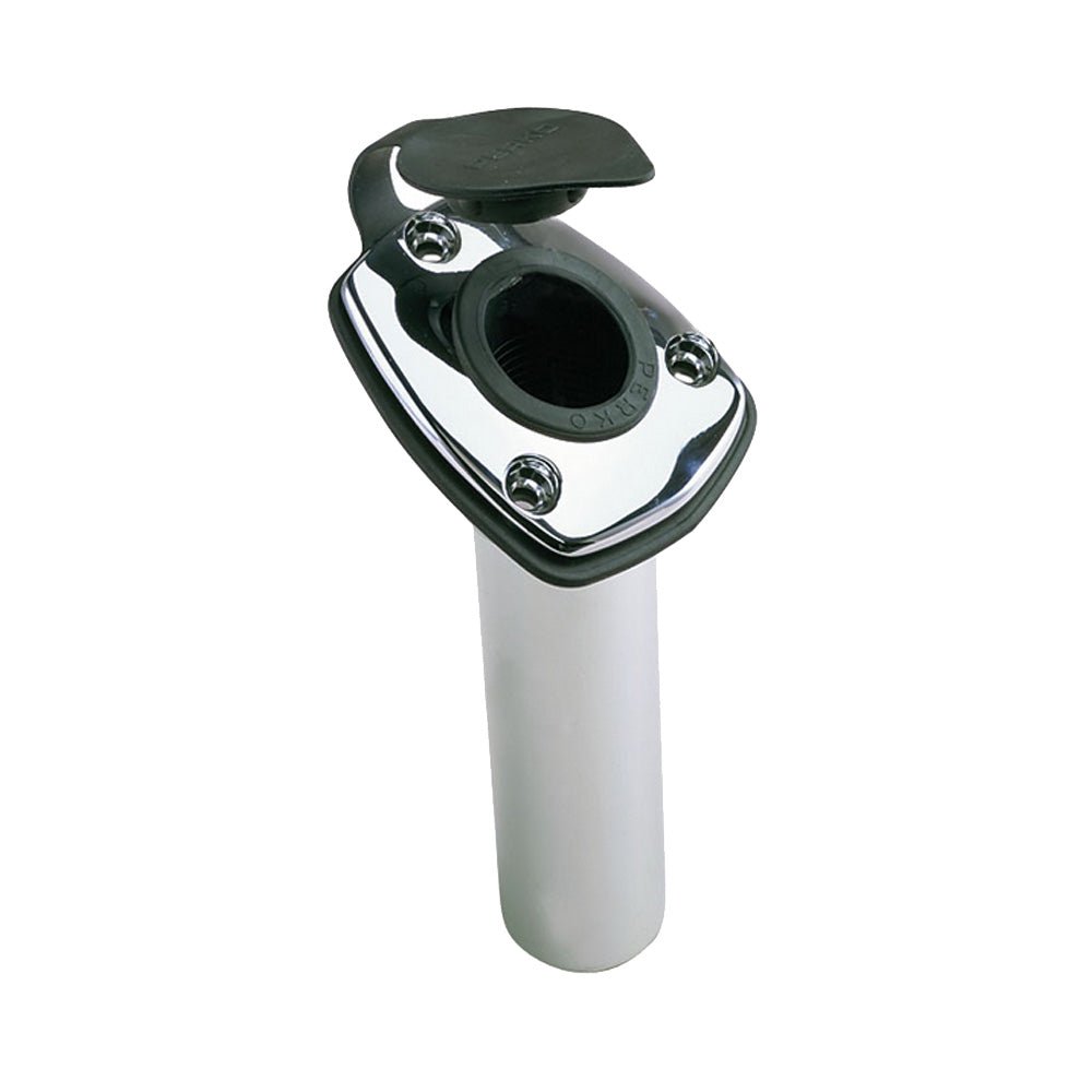 Perko Fishing Rod Holder - 65&deg; Angled Flush Mount - Chrome Plated Zinc - Marine Parts OnlyHunting & FishingPerko
