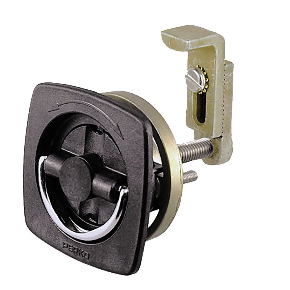 Perko Flush Latch - Non - Locking - 2.5" x 2.5" w/Offset Adjustable Cam Bar - Marine Parts OnlyMarine HardwarePerko