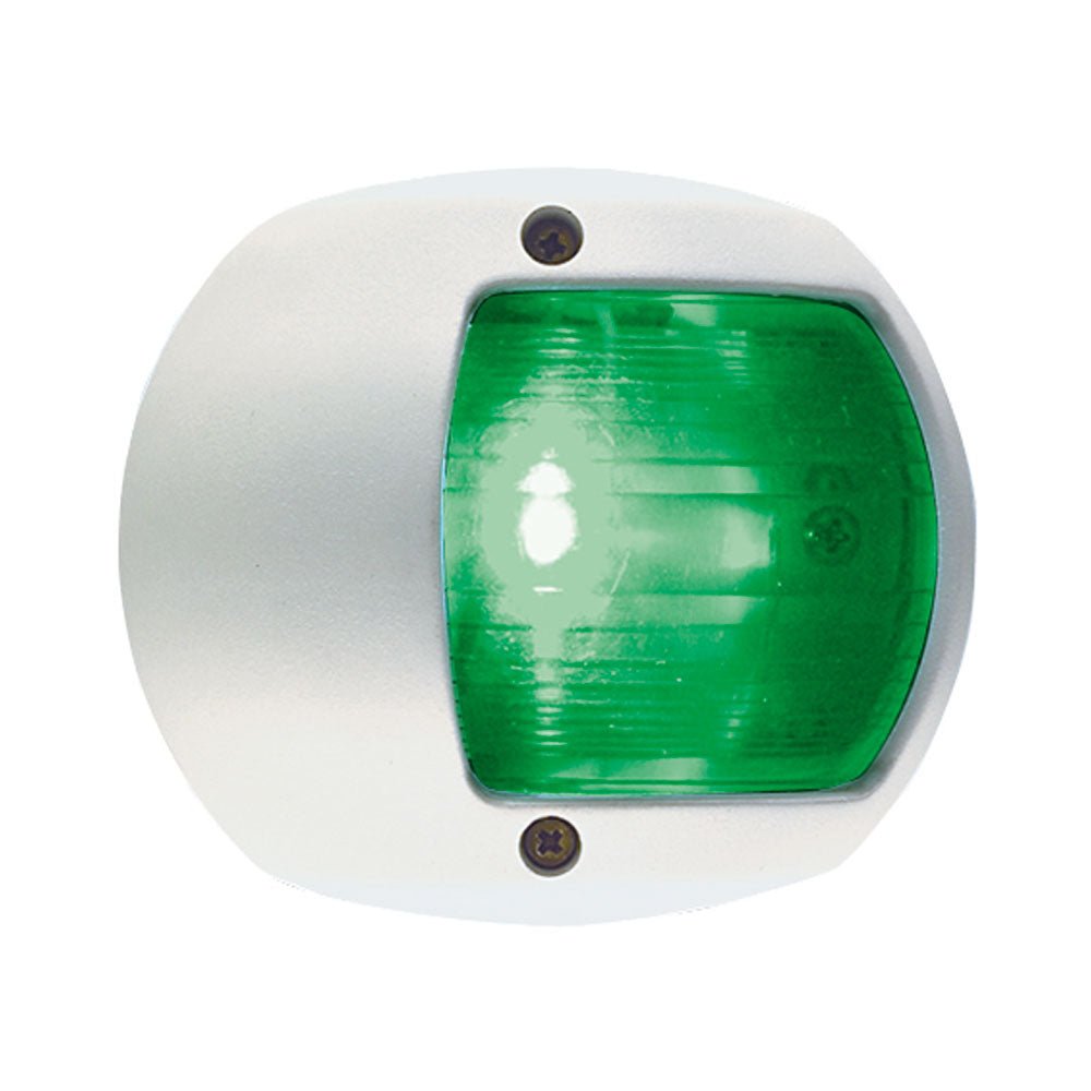 Perko LED Side Light - Green - 12V - White Plastic Housing - Marine Parts OnlyLightingPerko